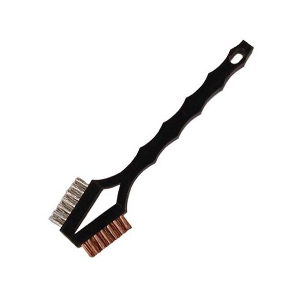 1/4 Brush D .003 Wire D Double Spiral Power Brush Nylon Double, PK12